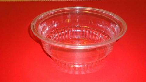 975pcs 6oz (180ml) clear PET Bowl Takeaway Food Container
