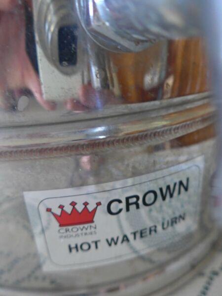 Crown Hot Water Ern in good condition, stainless steel