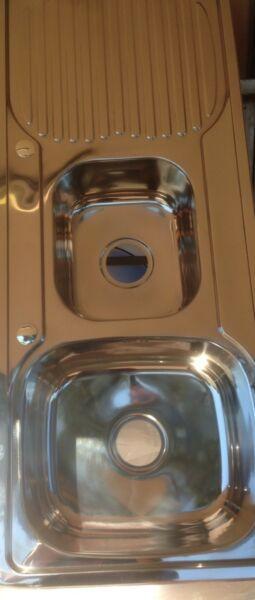 New kitchen sinks was $150 now reduced only $75