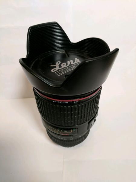 Lens-Mug Canon 28-135mm novelty mug