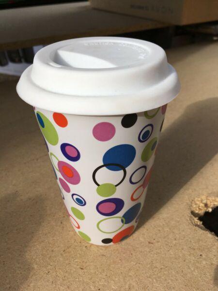 Eco friendly coffee cup