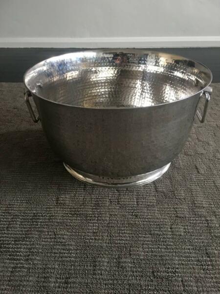 Large Champagne Bucket - stainless steel