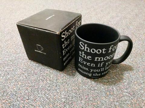 Quotable Shoot for The Moon Mug - perfect gift!