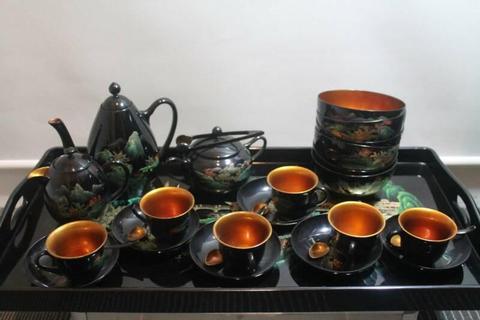 Japanese Melamine Vintage Tea Set