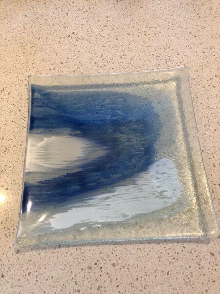 Kosta Boda glass platter/s - never used perfect condition