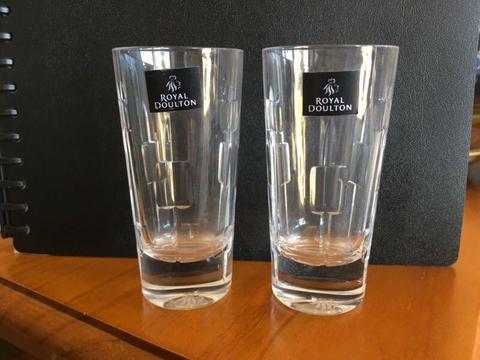 Brand new Royal Doulton cocktail shot glasses