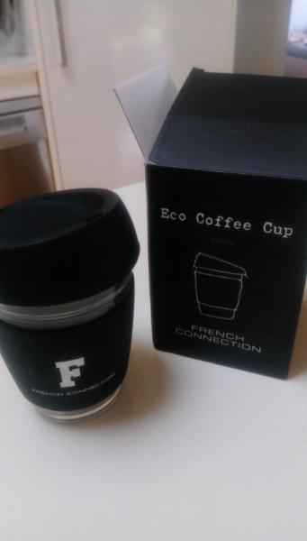 Eco coffee cup 340 ml, French Connection