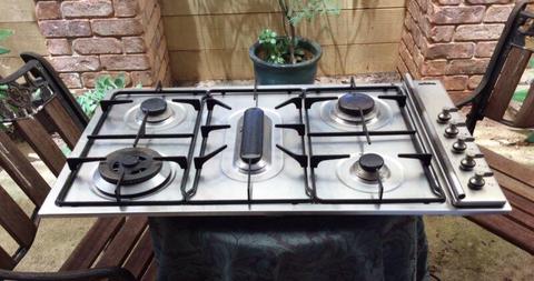 STOVE COOKTOP Stainless Steel