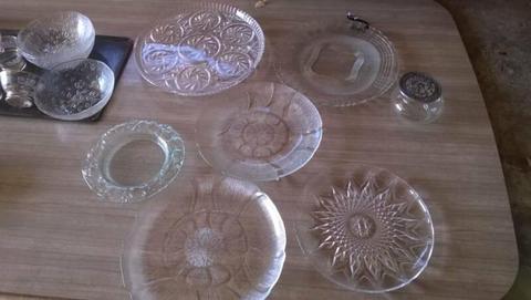 big serving dishes plates EACH $10 see all PICS plate cake