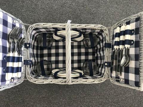 Picnic Basket and Blanket