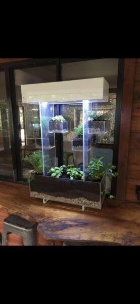 Planter box, indoor herb garden, herb garden