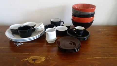 Cups and plates