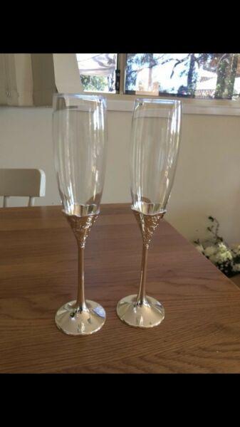 Vera Wang for Wedgewood Champagne Flutes
