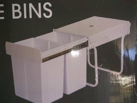 Kitchen Rubbish & Recycling Drawer (Sliding) Style Bins