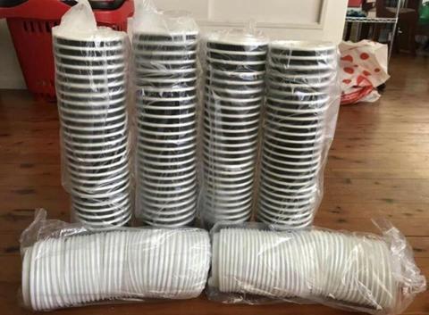 Disposable coffee cups (100)