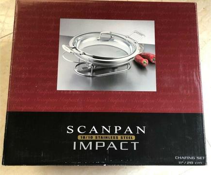 Scanpan Impact Chafing Set 28cm - BRAND NEW