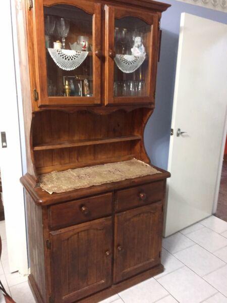 Wanted: Solid wooden Buffet & hutch