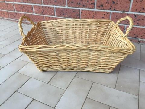 Open Cane Basket