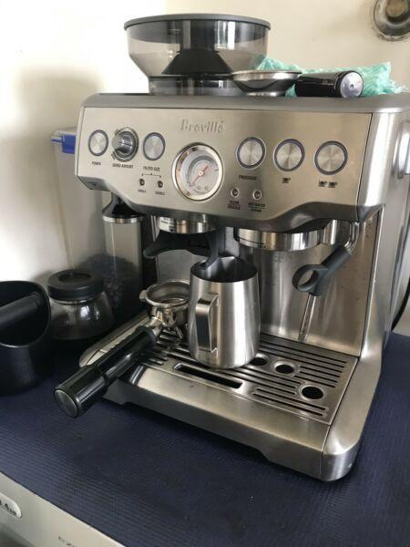 Breville Coffee Machine Used Spacious Cond. $659 now $500. Negotiable