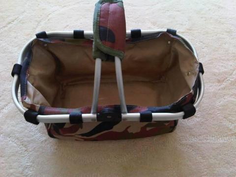 As New Collapsible Carry / Picnic / Shopping Basket