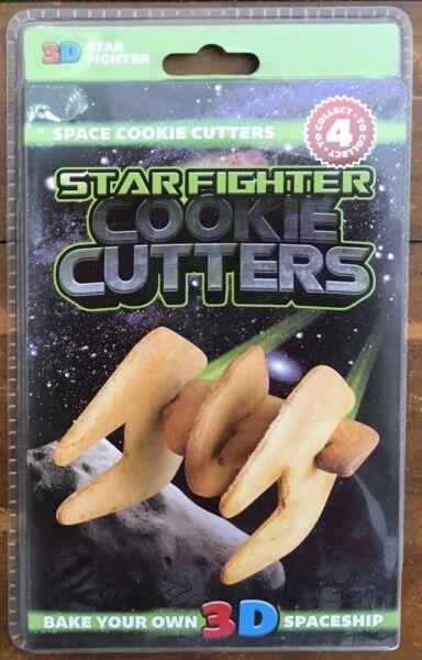 3D Space Cookie Cutter - Star Fighter by Suck UK - BRAND NEW