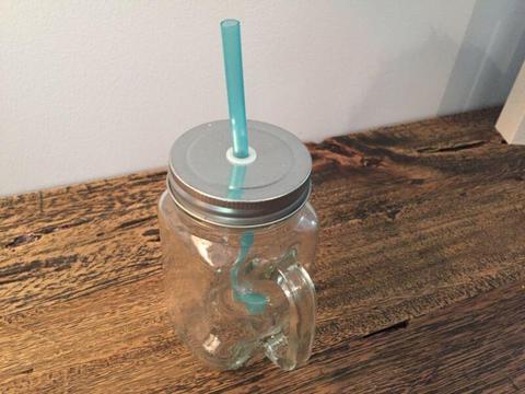 Glass jars mason jars for home or wedding or event