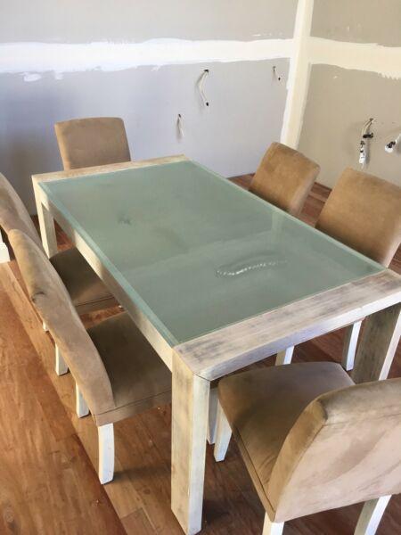 6 seat dining table