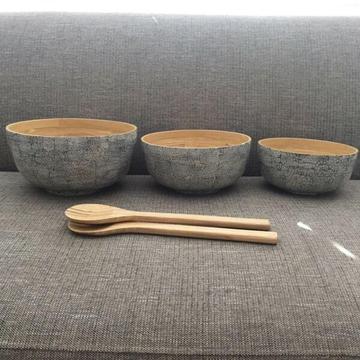Wooden Salad Bowls and Servers