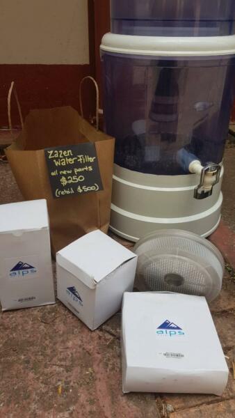 ZAZEN Water Filter with all new filters