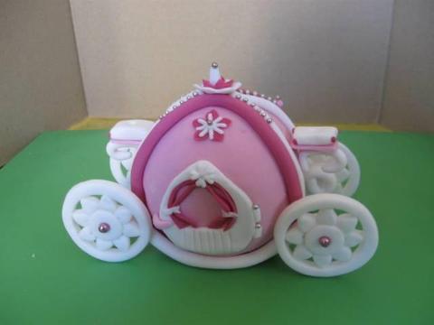 Cake Topper - Princess Carraige