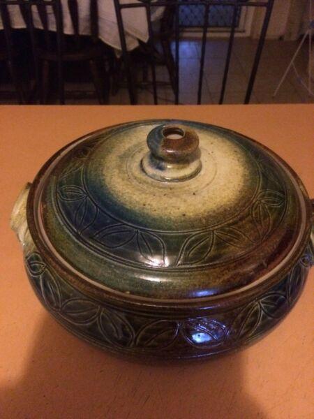 POTTERY CASSEROLE DISHES