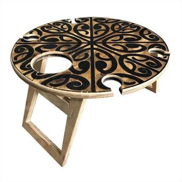 PICNIC & WINE TABLE, Korero design in Black