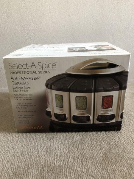 KitchenArt Spice Carousel, NEW, Never Used, With Box