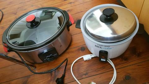 Rice cooker and slow cooker