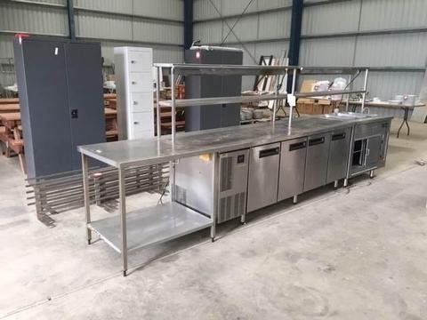 Skope Stainless Steel Commercial Kitchen Serving Station