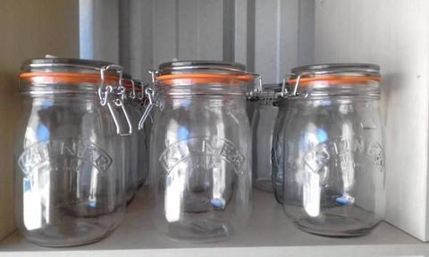 Kilner Preserving Jars $5 each