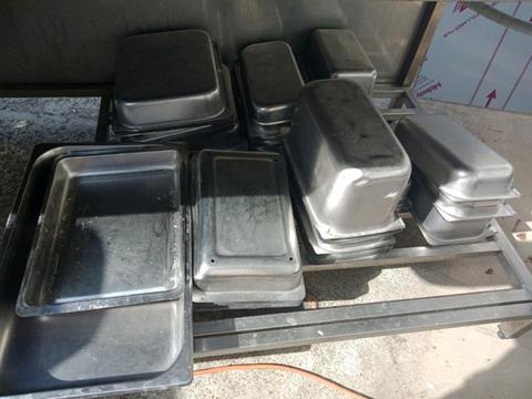 Stainless Steel bain Marie trays