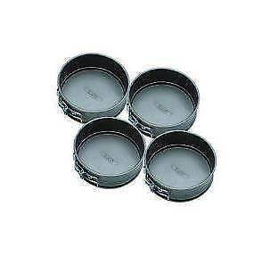3 x 4 packs of Mini Springform Round Pans (Pack of 4)