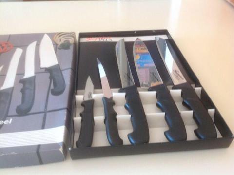 5 pc knife set 