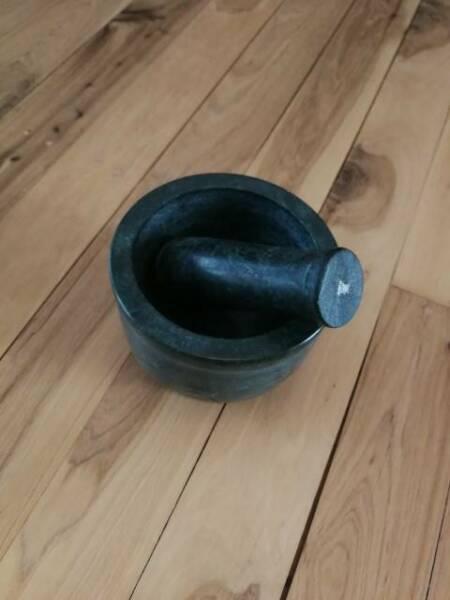 Small marble pestle and mortar