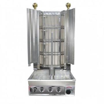F.E.D. KMB4E Semi-Automatic Kebab Machine Natural Gas 4 Burner