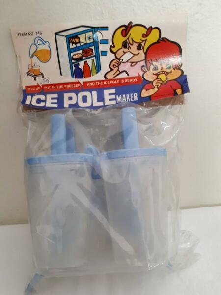Vintage 4 ice/pole maker in original packaging made in Hong kong
