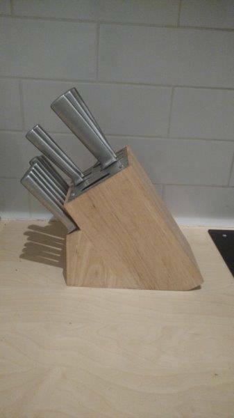 Wiltshire Stay Sharp Kitchen Knife block with knives