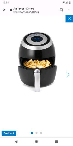 Kmart airfryer sold out in stores