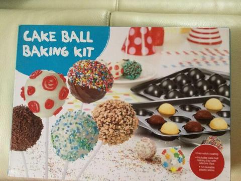 Brand new Cake ball kit, Pancake maker,and 10 balls of wool $20 each