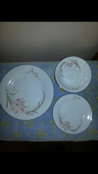 4 person dinner set (perfect condition)