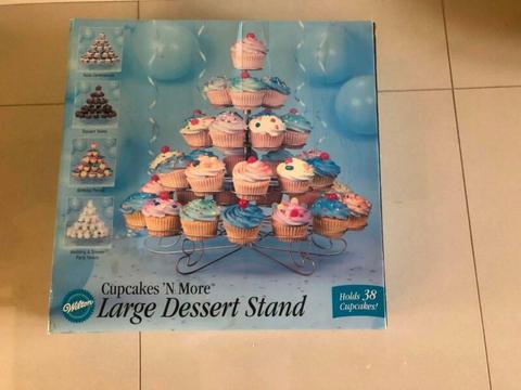 Cupcake Stand. Excellent cond. Holds up to 38 cakes!