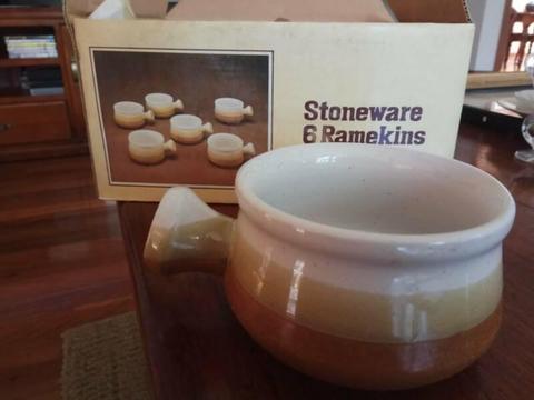 Retro/vintage Stoneware Ramekins