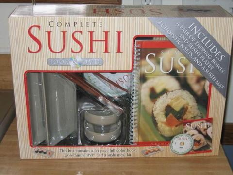 COMPLETE SUSHI BOOK & DVD KIT