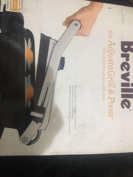 Wanted: Breville Adjusta Grill and press